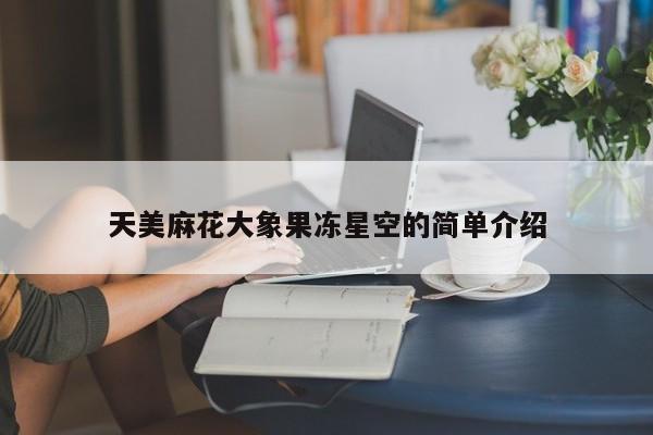 天美麻花大象果冻星空的简单介绍